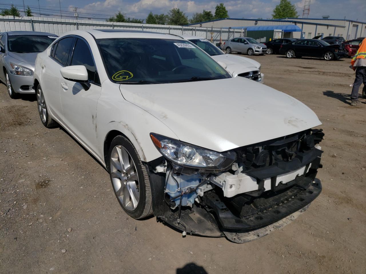 Photo 1 from auction – 2016 MAZDA 6 TOURING with VIN JM1GJ1V53G1456066