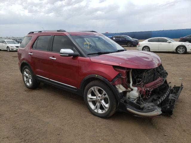 FORD EXPLORER L 2015 with VIN 1FM5K8F8XFGA35054 - Photo from auction
