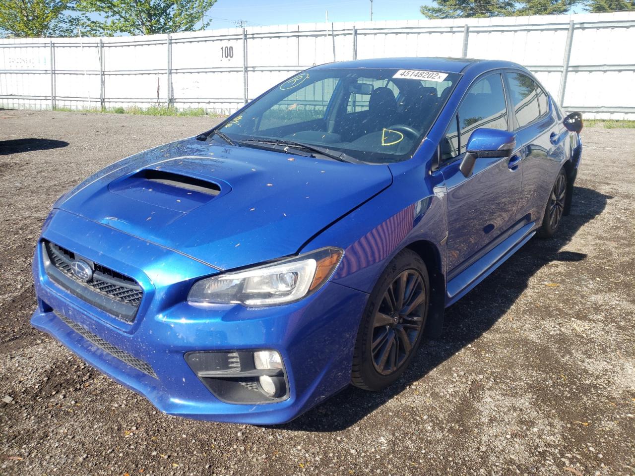 Photo 2 from auction – 2016 SUBARU WRX LIMITE with VIN JF1VA1G68G9806148