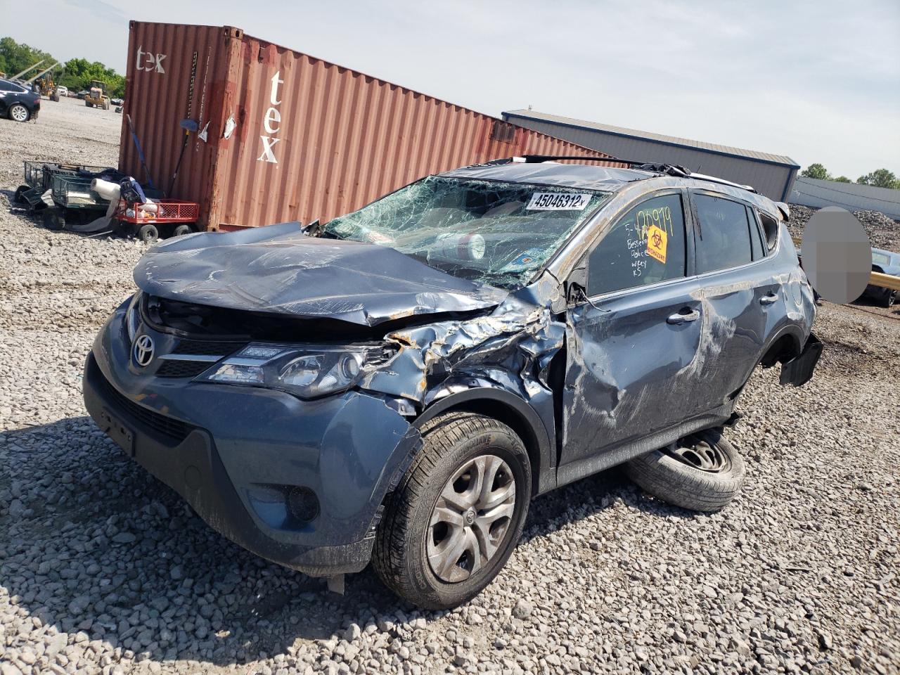 Photo 2 from auction – 2014 TOYOTA RAV4 LE with VIN JTMZFREV0ED036043