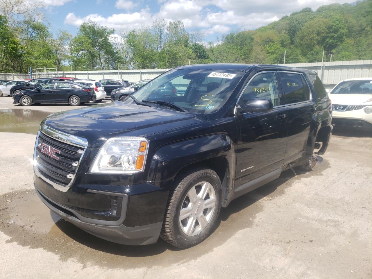 Photo 2 from auction – 2016 GMC TERRAIN SL with VIN 2GKFLSEK7G6300020
