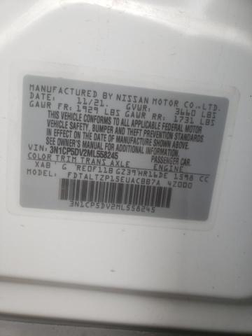 Photo 10 from auction – 2021 NISSAN KICKS SR with VIN 3N1CP5DV2ML558245