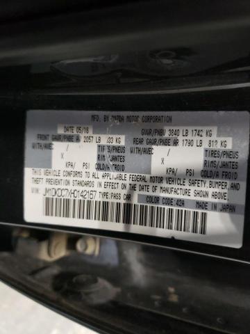 Photo 10 from auction – 2017 MAZDA CX-3 TOURI with VIN JM1DKDC7XH0142167