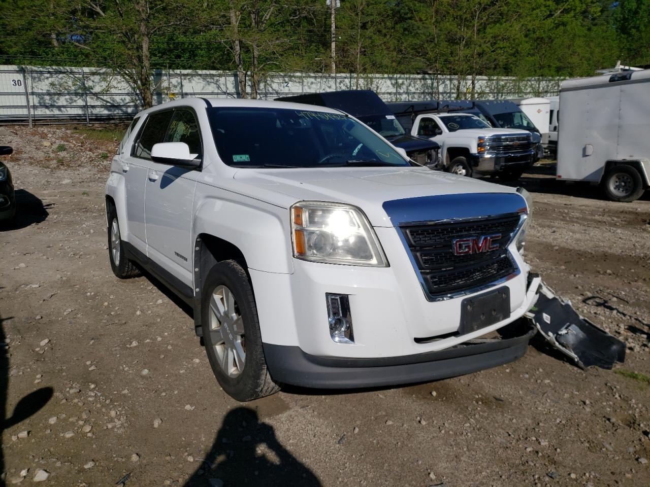GMC TERRAIN SL 2010 with VIN 2CTFLCEW3A6332821 - Photo from auction