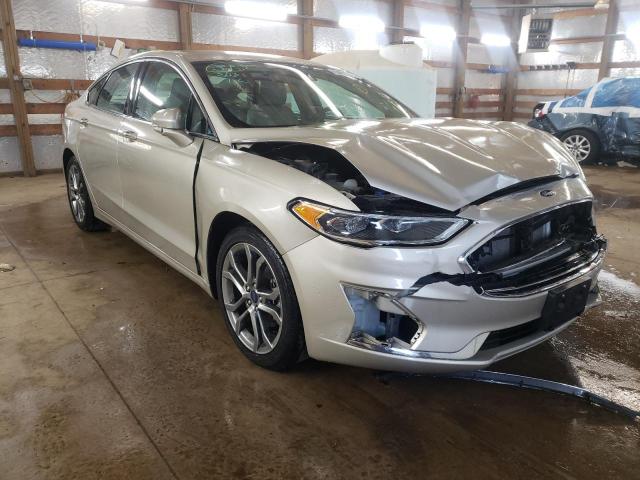 FORD FUSION SEL 2019 with VIN 3FA6P0CD1KR219899 - Photo from auction