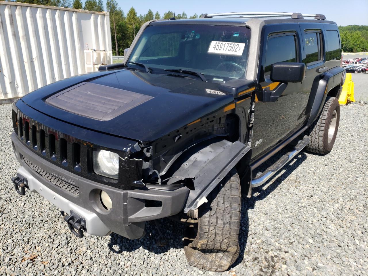 Photo 2 from auction – 2008 HUMMER H3 with VIN 5GTEN13E288196923