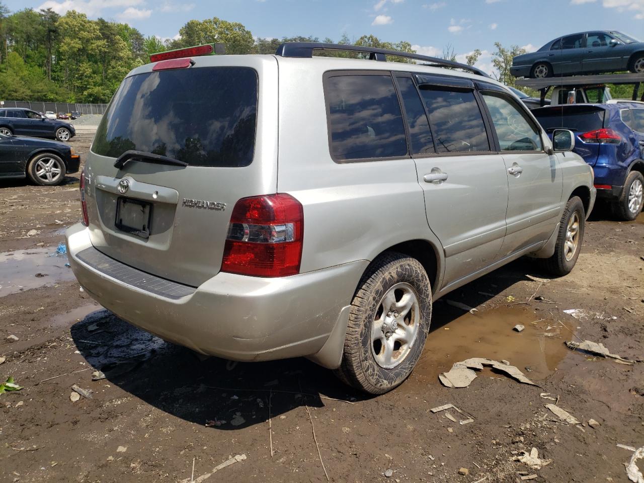 Photo 4 from auction – 2005 TOYOTA HIGHLANDER with VIN JTEGD21A450109506