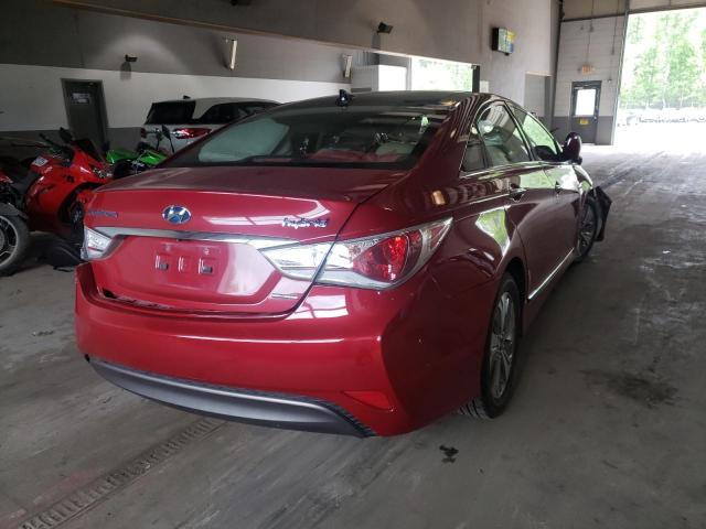 Photo 4 from auction – 2013 HYUNDAI SONATA HYB with VIN KMHEC4A49DA068363