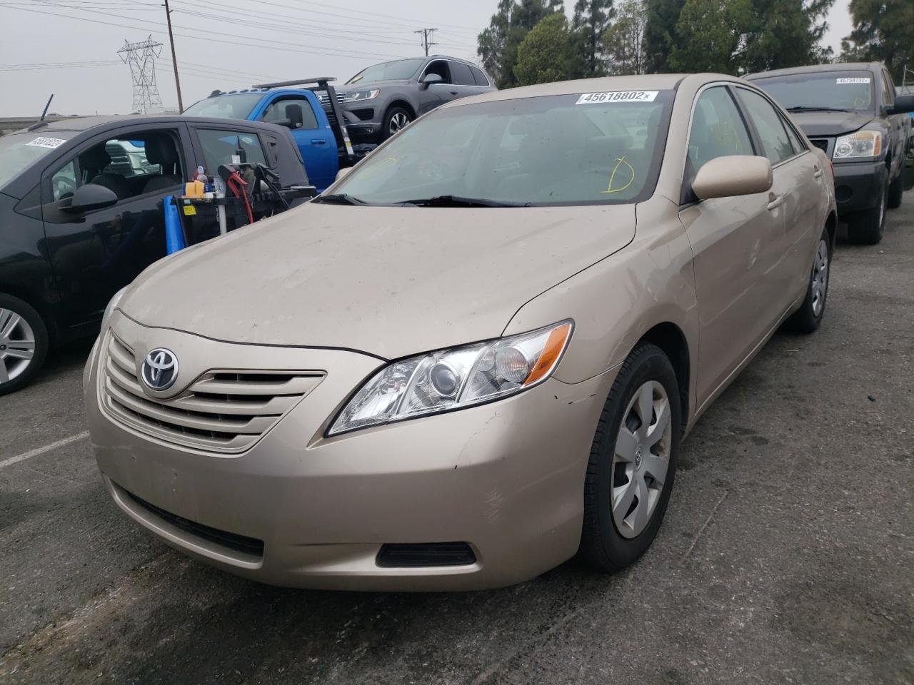 Photo 2 from auction – 2009 TOYOTA CAMRY BASE with VIN 4T4BE46K29R125681