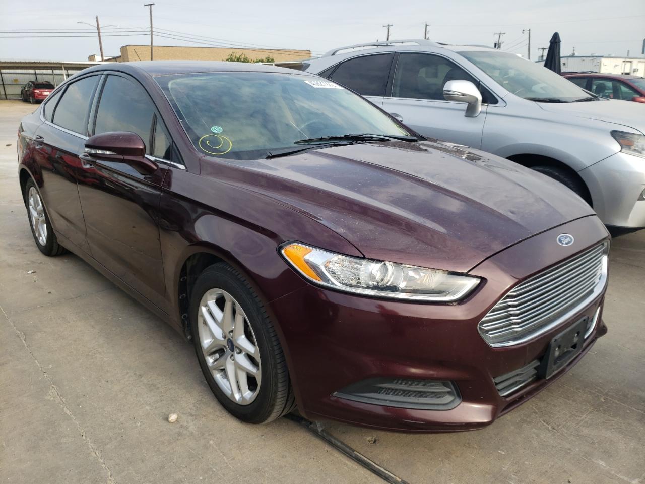 Photo 1 from auction – 2013 FORD FUSION SE with VIN 3FA6P0HR4DR234582
