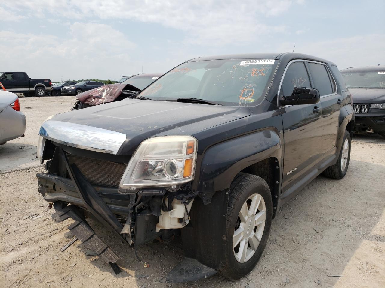 Photo 2 from auction – 2012 GMC TERRAIN SL with VIN 2GKALMEK6C6316094