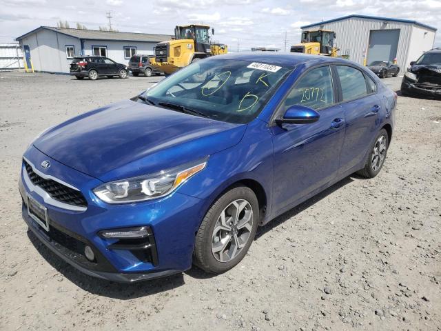 Photo 2 from auction – 2021 KIA FORTE FE with VIN 3KPF24AD0ME385960