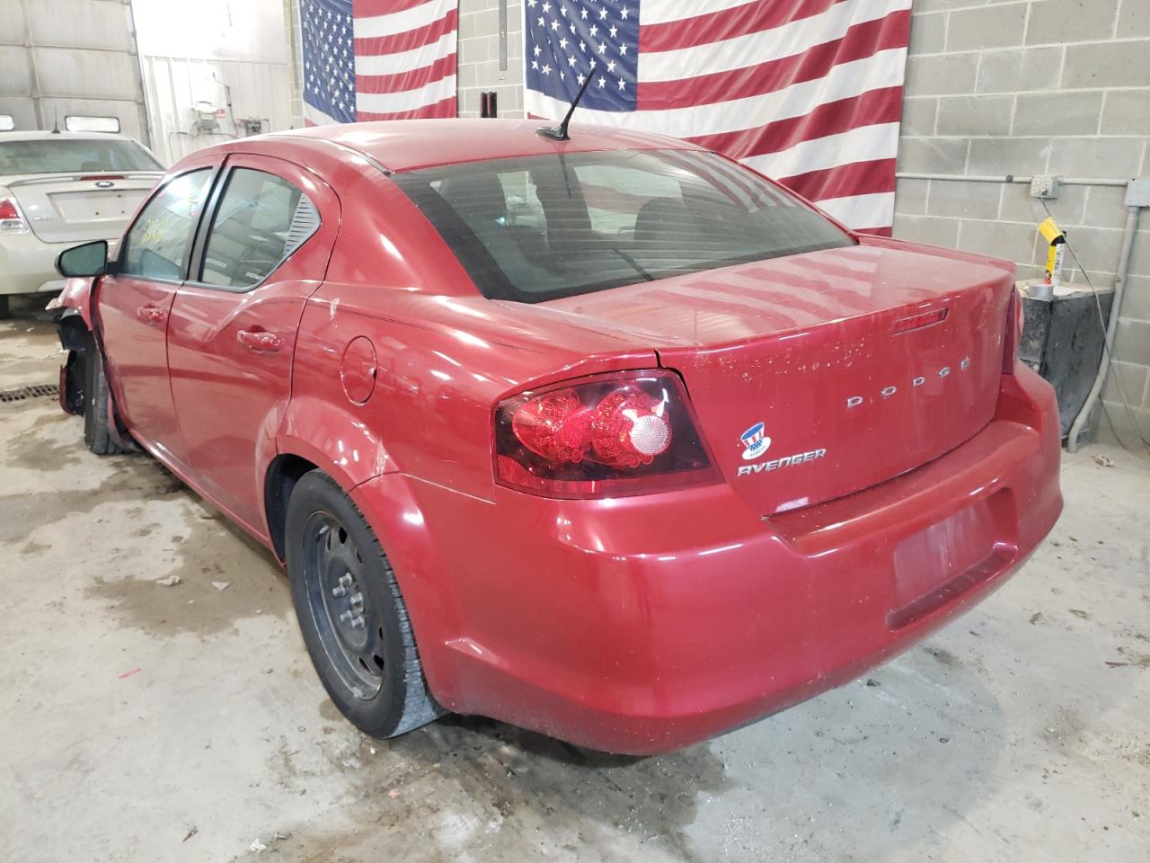Фото 3 с аукциона – 2013 DODGE AVENGER SE с VIN 1C3CDZAB2DN619525