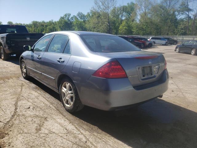 Photo 3 from auction – 2007 HONDA ACCORD SE with VIN 1HGCM56337A145247