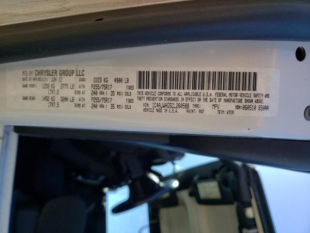 Photo 10 from auction – 2012 JEEP WRANGLER S with VIN 1C4AJWAG5CL260588
