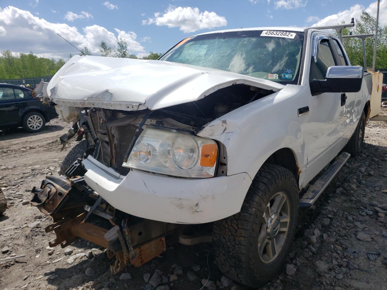 Photo 2 from auction – 2008 FORD F150 with VIN 1FTPX14V98FA37594