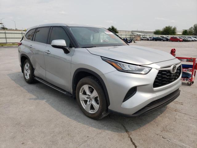 TOYOTA HIGHLANDER 2020 with VIN 5TDCZRAH7LS020064 - Photo from auction