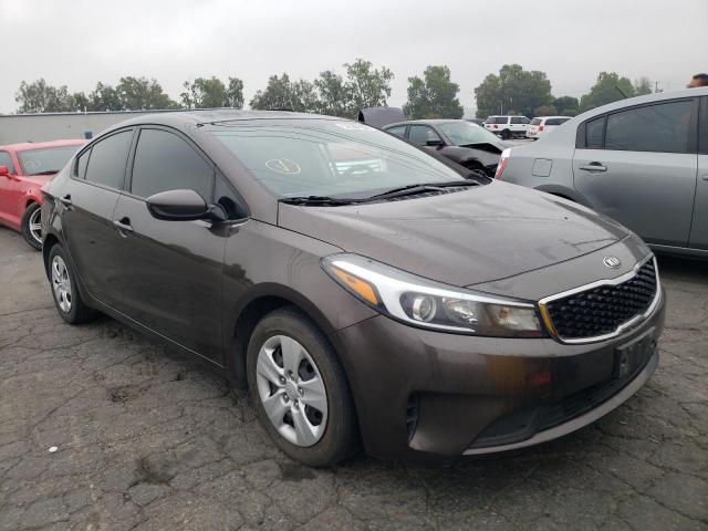 KIA FORTE LX 2017 with VIN 3KPFK4A72HE075308 - Photo from auction