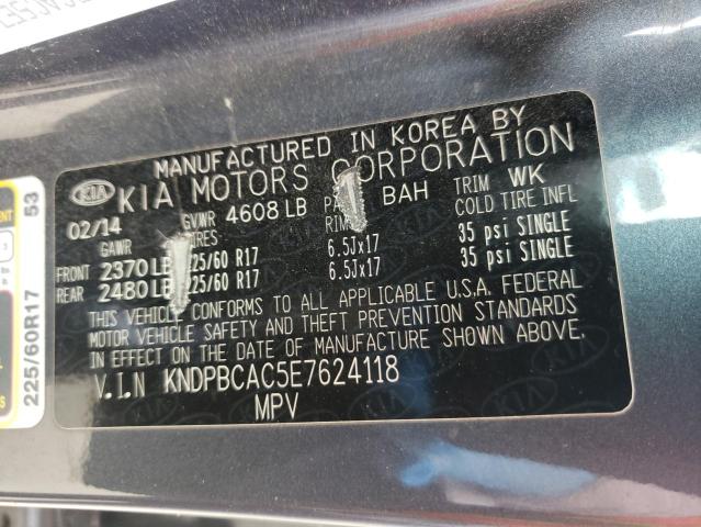 Photo 10 from auction – 2014 KIA SPORTAGE L with VIN KNDPBCAC5E7624118
