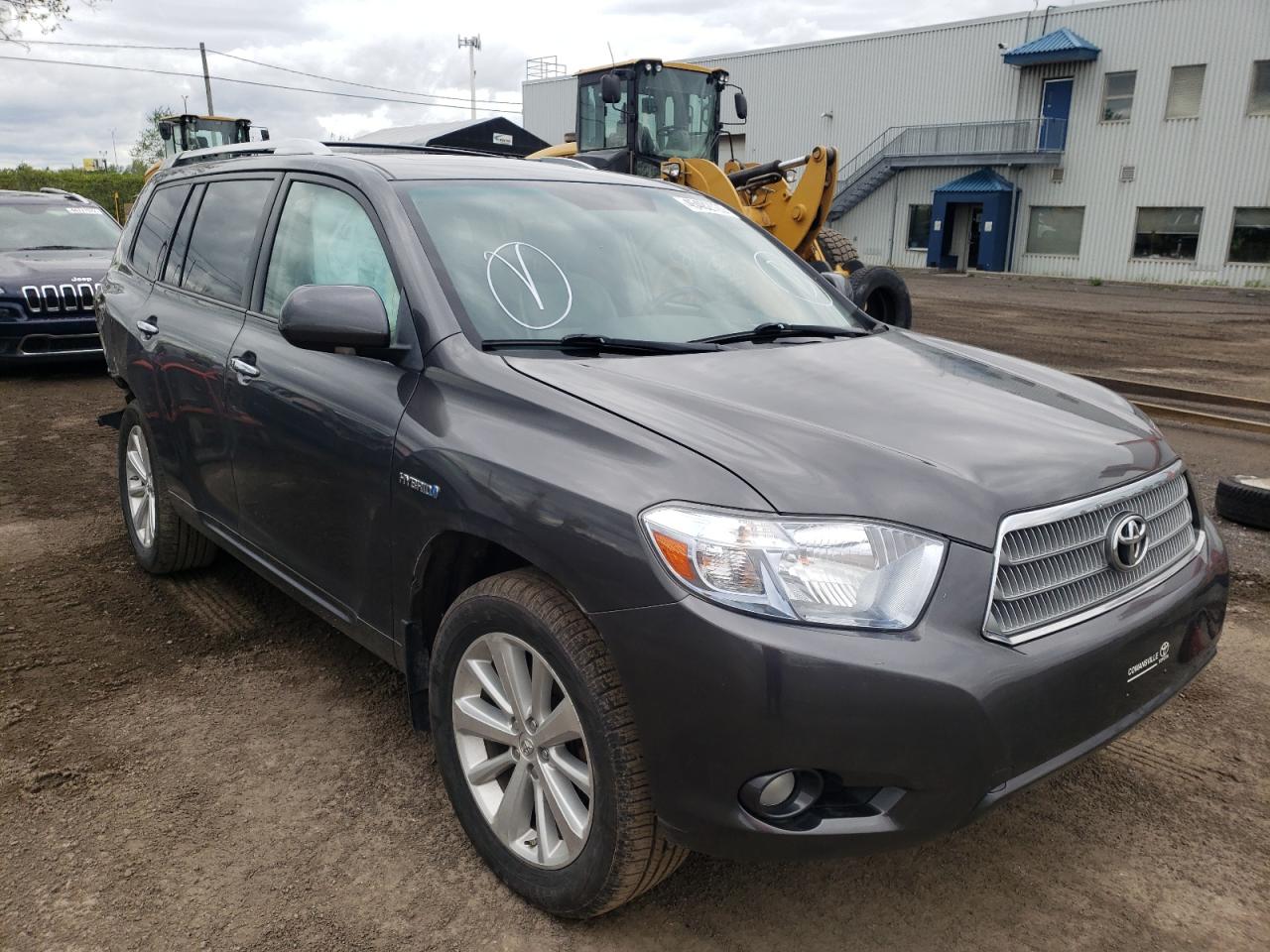 TOYOTA HIGHLANDER 2010 with VIN JTEJW3EH0A2037862 - Photo from auction