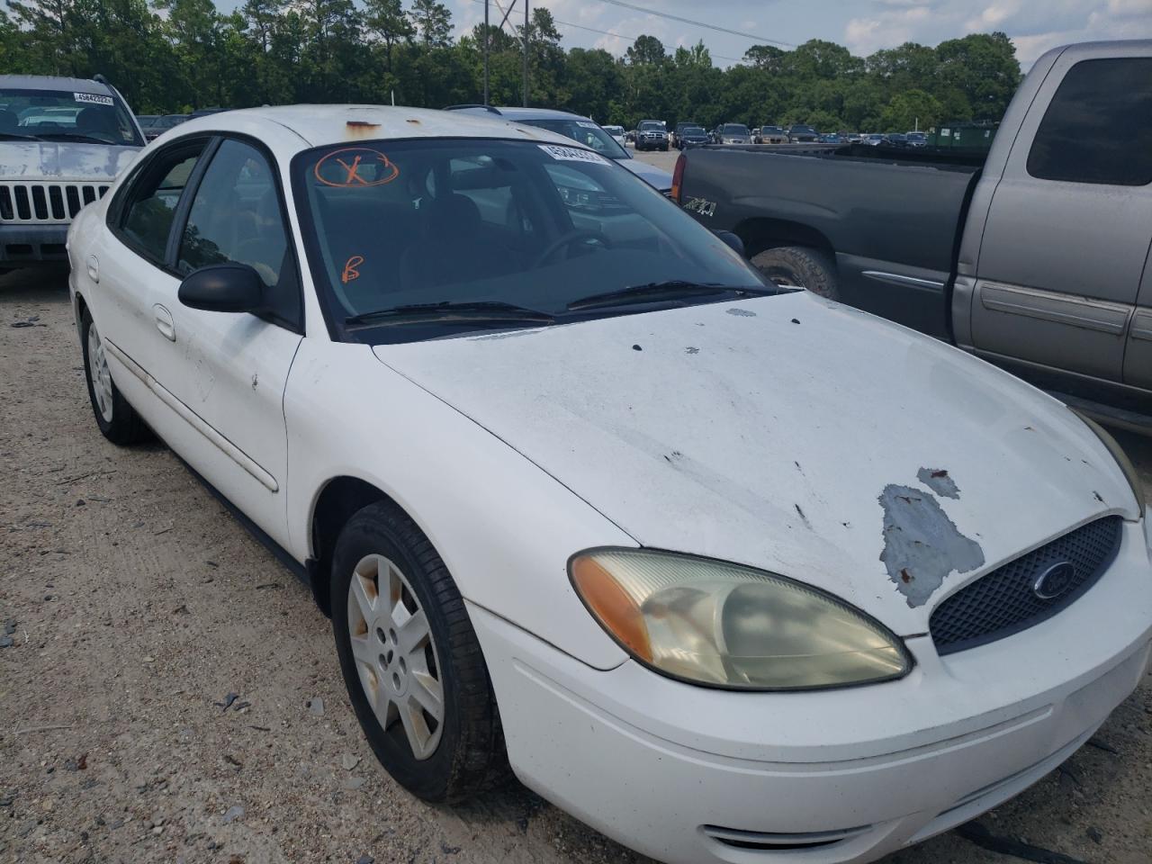 FORD TAURUS SE 2007 with VIN 1FAFP53UX7A112641 - Photo from auction
