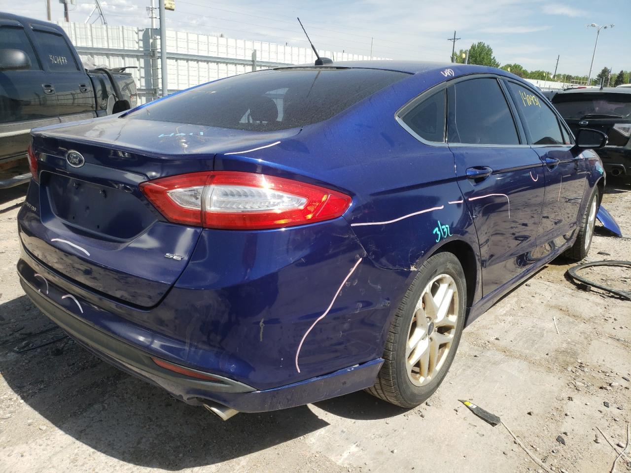 Photo 4 from auction – 2013 FORD FUSION SE with VIN 3FA6P0H76DR283233