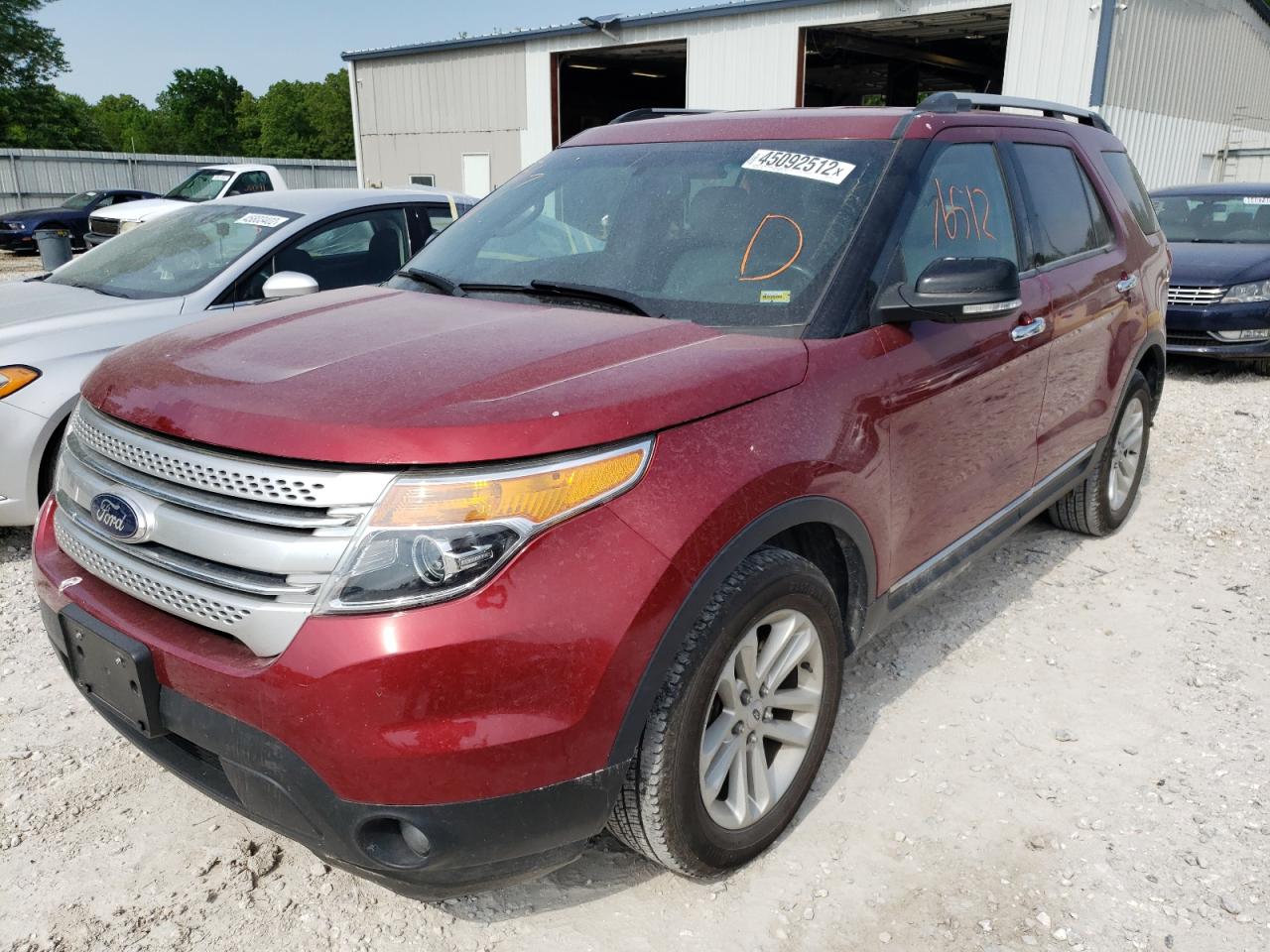 Photo 2 from auction – 2014 FORD EXPLORER X with VIN 1FM5K7D97EGA76732