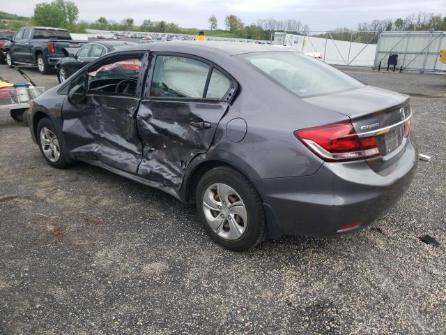 Photo 3 from auction – 2014 HONDA CIVIC LX with VIN 19XFB2F5XEE064001