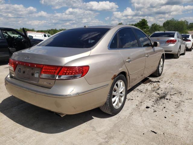 Photo 4 from auction – 2008 HYUNDAI AZERA SE with VIN KMHFC46F48A282259