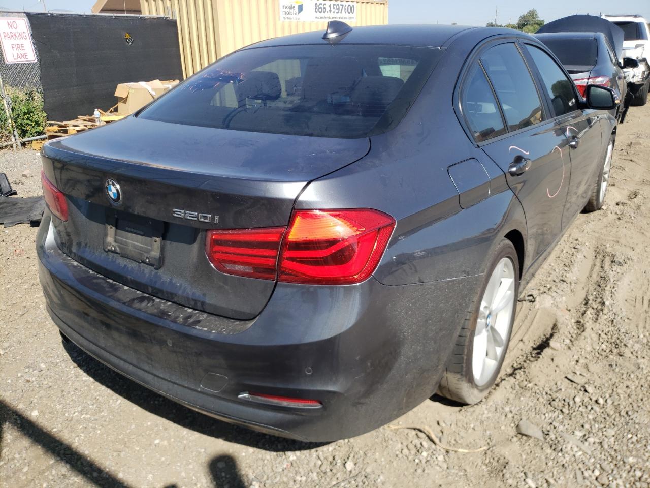 Photo 4 from auction – 2016 BMW 320 I with VIN WBA8E1G52GNT35668