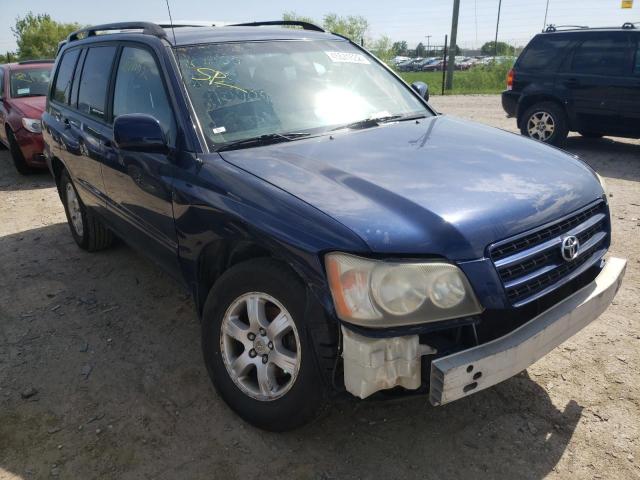 TOYOTA HIGHLANDER 2003 with VIN JTEGF21A230110709 - Photo from auction