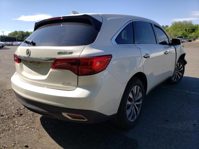 Photo 4 from auction – 2014 ACURA MDX TECHNO with VIN 5FRYD4H42EB019386