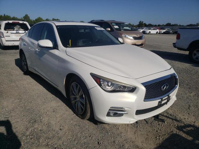 INFINITI Q50 BASE 2015 with VIN JN1BV7AP7FM333993 - Photo from auction