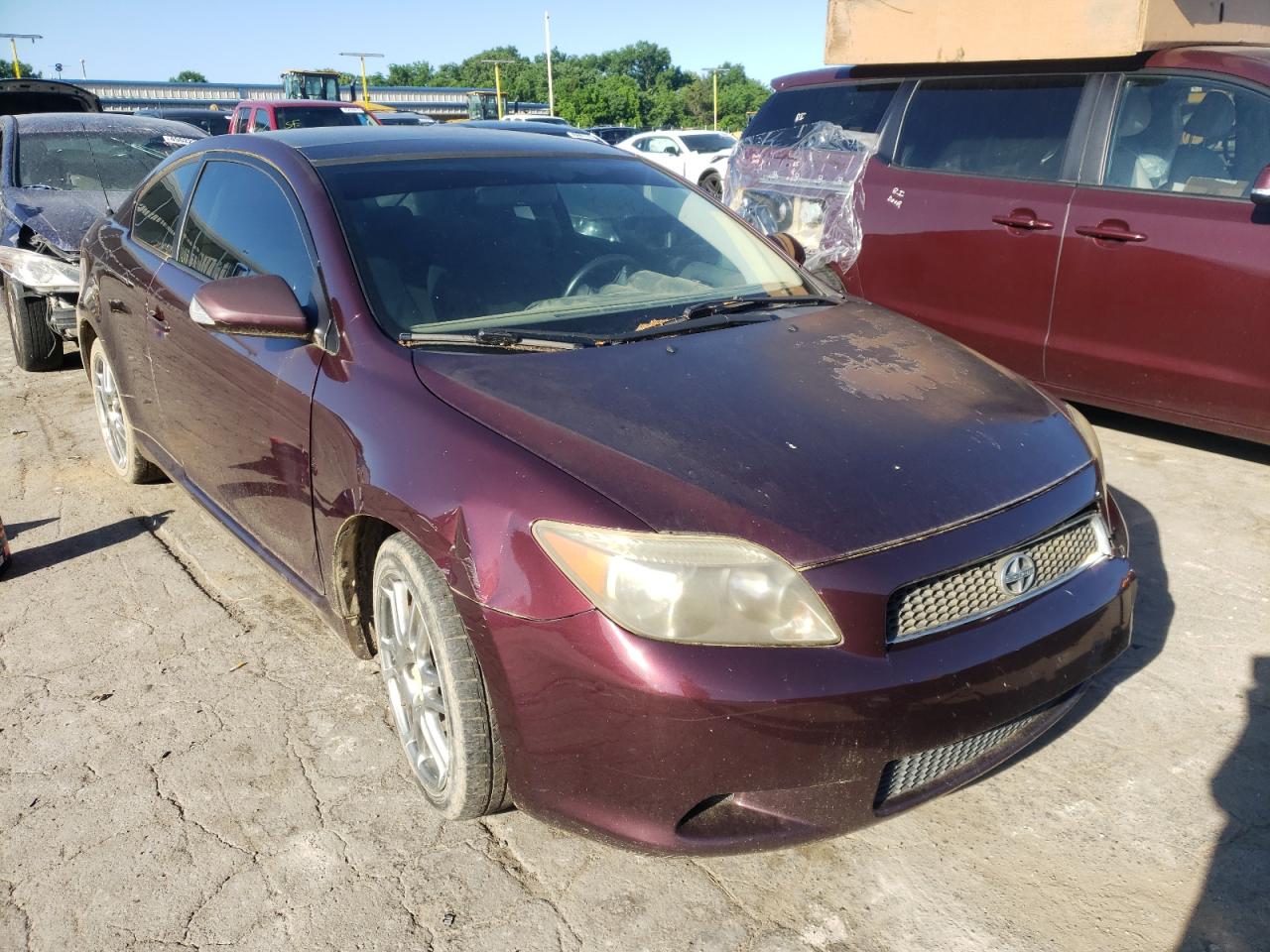 TOYOTA SCION TC 2007 with VIN JTKDE177770170239 - Photo from auction