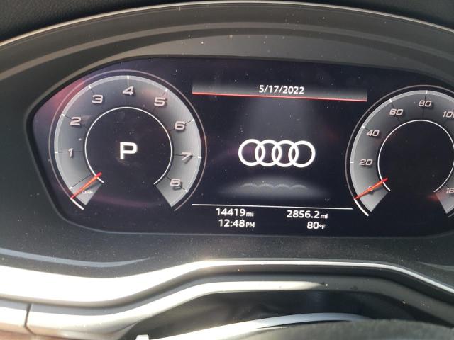 Photo 8 from auction – 2020 AUDI A4 ALLROAD with VIN WA18NAF49LA035486