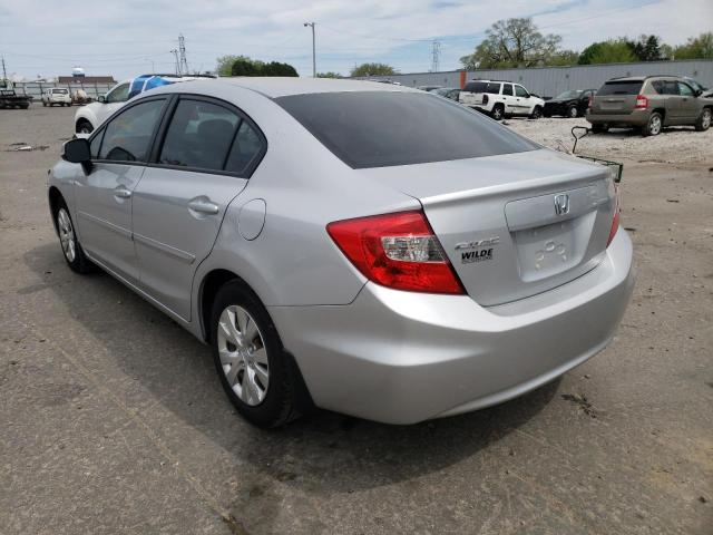 Photo 3 from auction – 2012 HONDA CIVIC LX with VIN 19XFB2F52CE042295