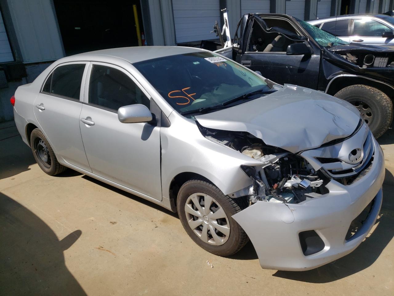 TOYOTA COROLLA BA 2013 with VIN 2T1BU4EE6DC969628 - Photo from auction