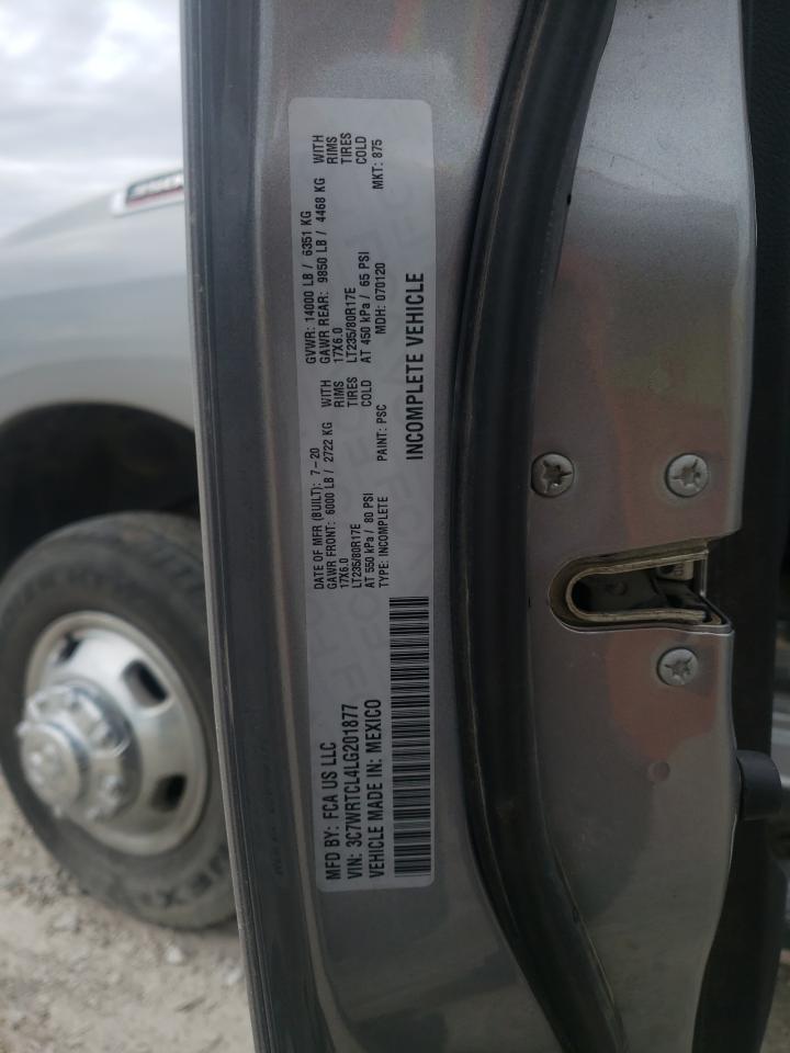 Photo 10 from auction – 2020 RAM 3500 with VIN 3C7WRTCL4LG201877