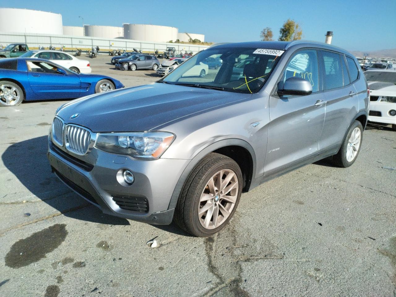 Photo 2 from auction – 2016 BMW X3 XDRIVE2 with VIN 5UXWX9C50G0D72743
