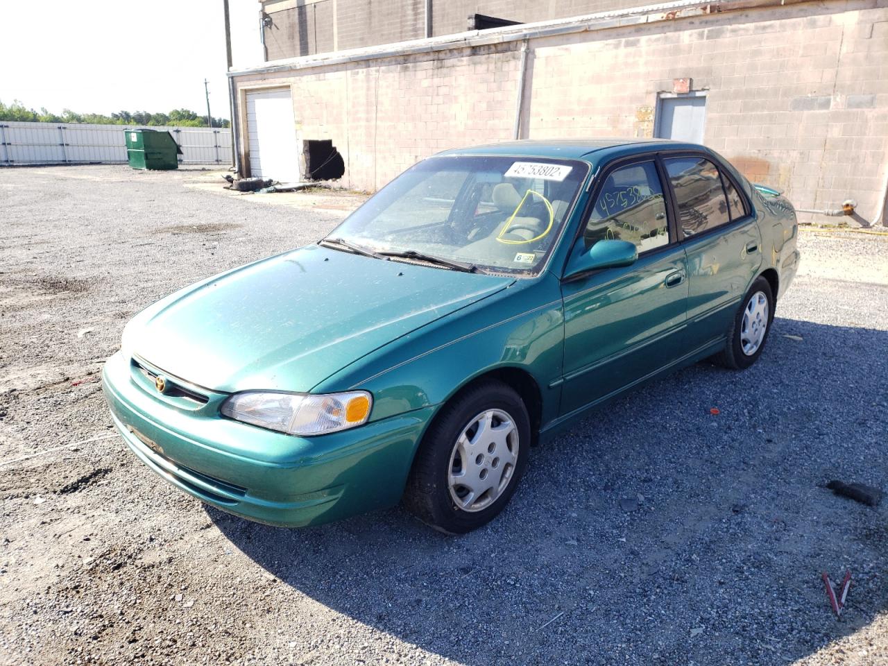 Photo 2 from auction – 1998 TOYOTA COROLLA VE with VIN 2T1BR18E0WC019926