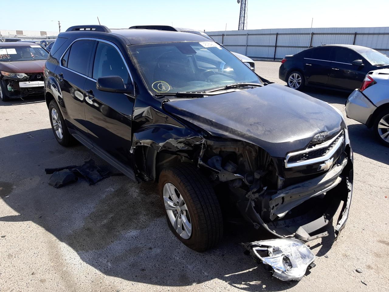 CHEVROLET EQUINOX LT 2014 with VIN 2GNALCEK3E6114149 - Photo from auction