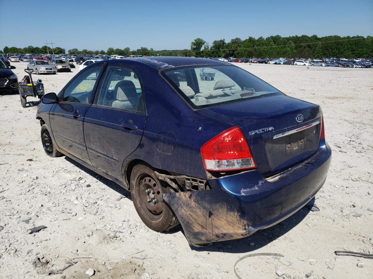 Photo 16 from auction – 2009 KIA SPECTRA EX with VIN KNAFE221495585420