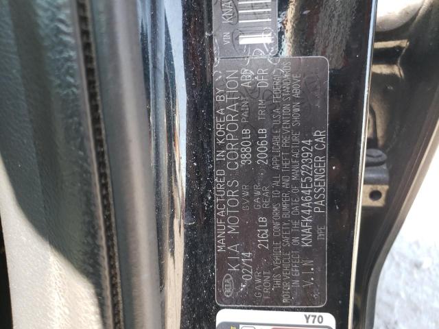 Photo 10 from auction – 2014 KIA FORTE LX with VIN KNAFK4A64E5223924