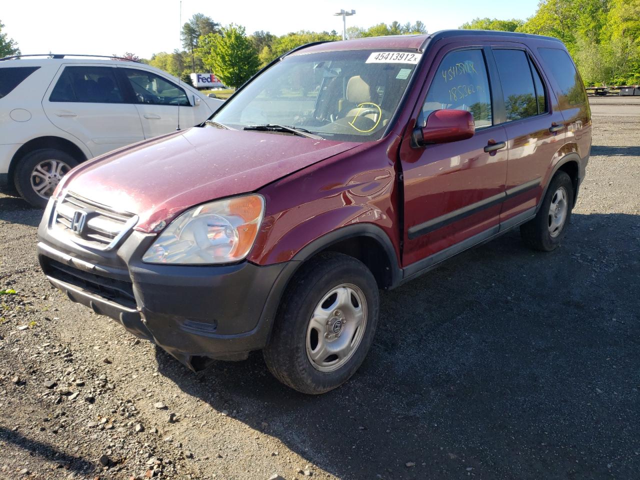 Photo 2 from auction – 2003 HONDA CR-V EX with VIN SHSRD78883U159927