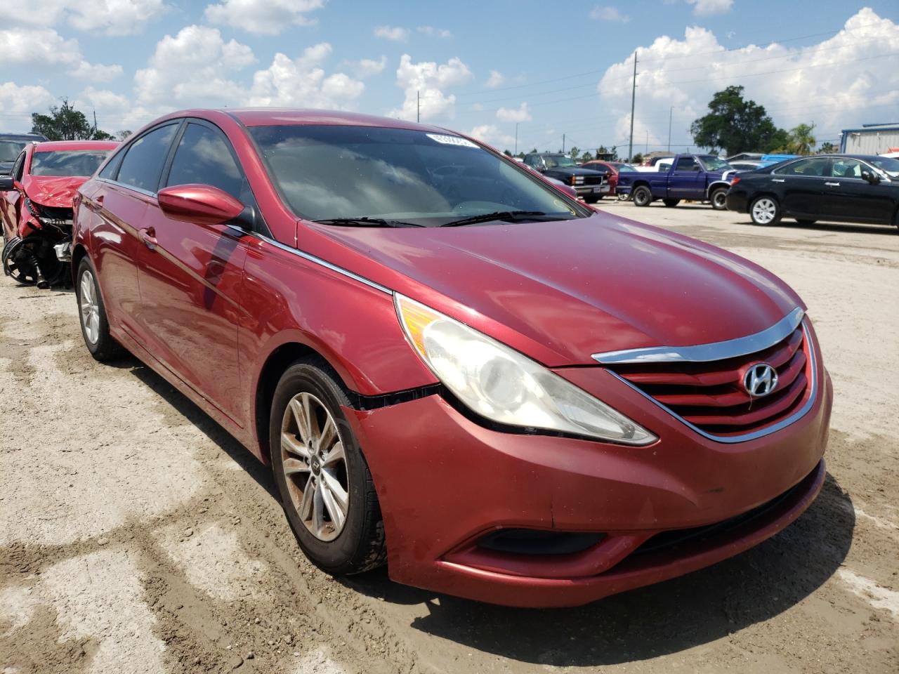 HYUNDAI SONATA GLS 2011 with VIN 5NPEB4AC8BH196338 - Photo from auction