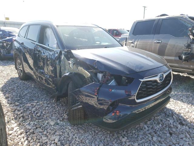 TOYOTA HIGHLANDER 2021 with VIN 5TDGBRCH7MS052579 - Photo from auction