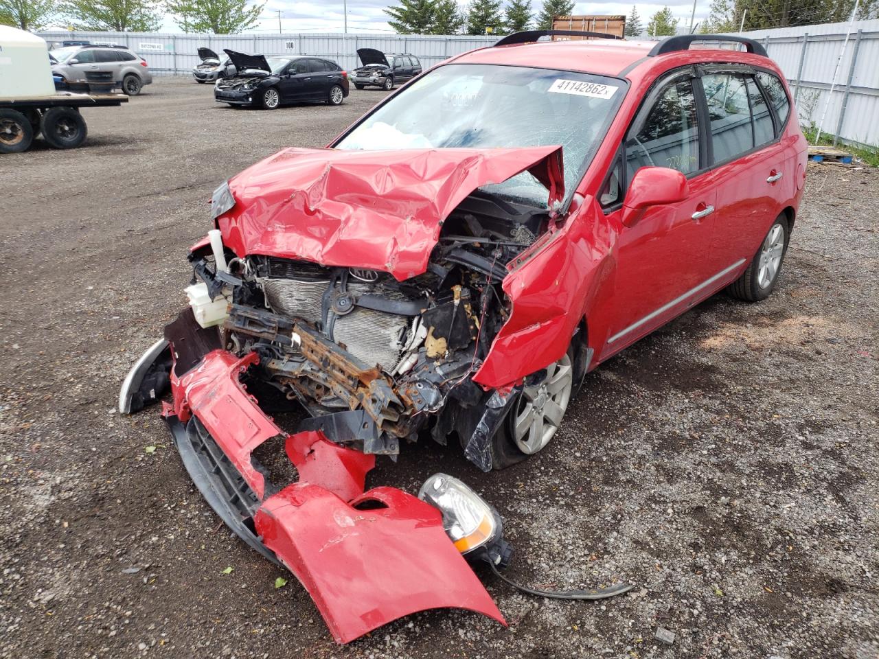 Photo 2 from auction – 2009 KIA RONDO BASE with VIN KNAFG528X97279187