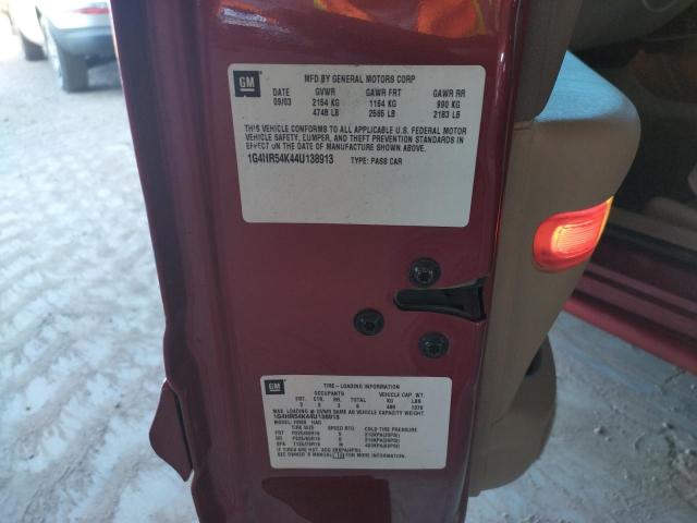 Photo 10 from auction – 2004 BUICK LESABRE LI with VIN 1G4HR54K44U138913