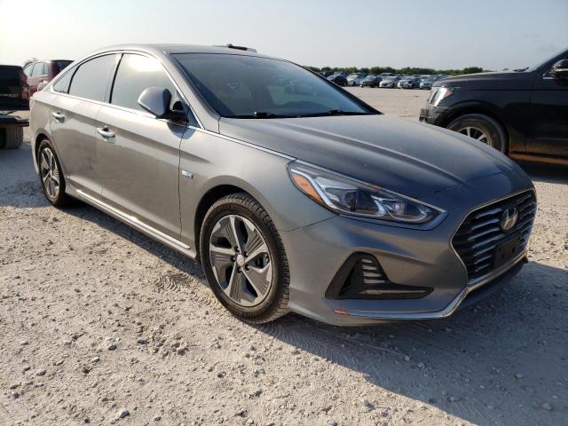 HYUNDAI SONATA HYB 2018 with VIN KMHE34L34JA079254 - Photo from auction