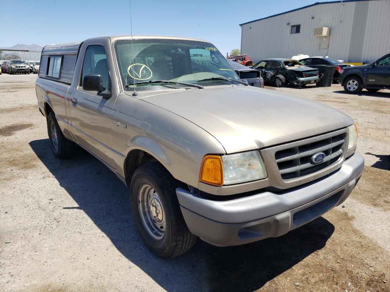 FORD RANGER 2003 with VIN 1FTYR10D03PB09734 - Photo from auction